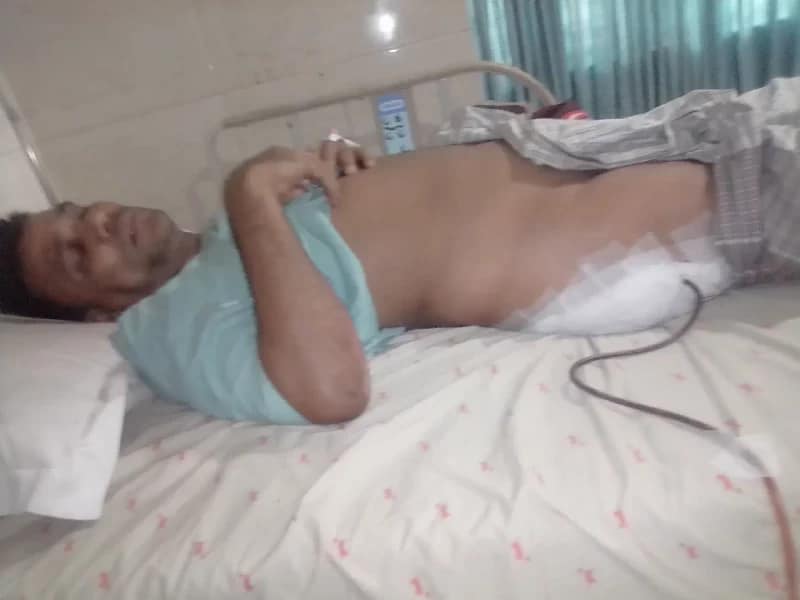 গুরুতর আহত আলী হোসেনের সাহায্যের আবেদন (CF-0053)